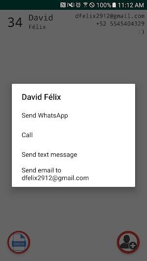 Data Form to Word Screenshot 1