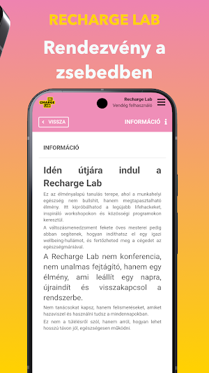 RECHARGE LAB Screenshot 2