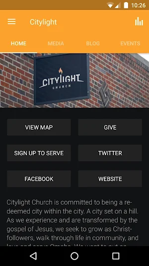 Citylight Church App Screenshot 0