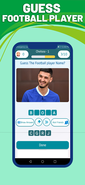 Football Player By Club Quiz Screenshot 1