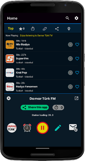 Radyo Türk :All Turkey Radyo Screenshot 1