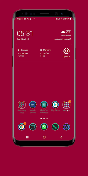 Solid Color Wallpaper Screenshot 2