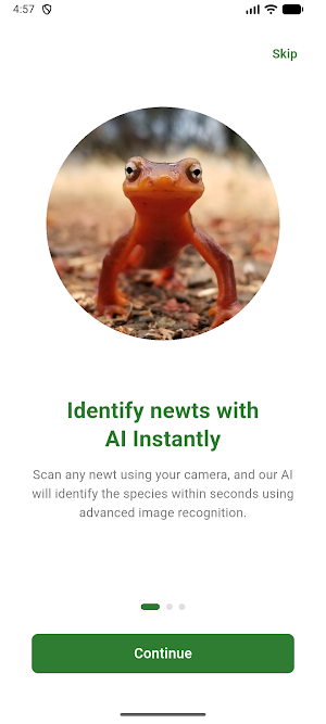 AI Newt Scanner Screenshot 0