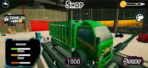 Real Indian Truck Park Driving Screenshot 1