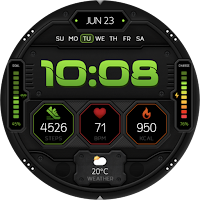 Digital ARMOR Watch Face