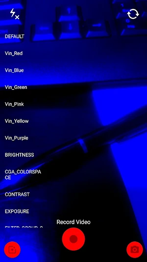 Silhouette filter - camera Screenshot 2