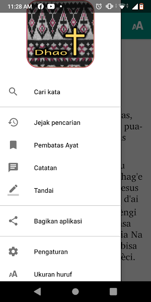 Dhao Bible App Screenshot 0