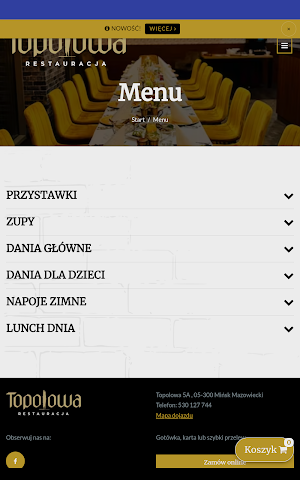 Restauracja Topolowa Screenshot 2