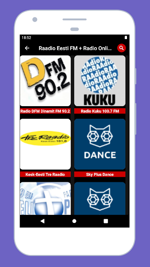 Radio Estonia Online FM and AM Screenshot 1