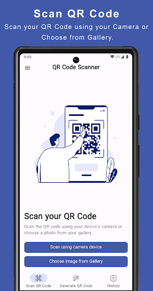 QR Scanner Pro - بارکد خوان Screenshot 0