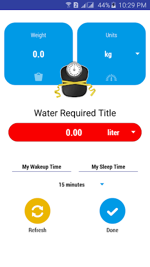 Drink Water Reminder Screenshot 1