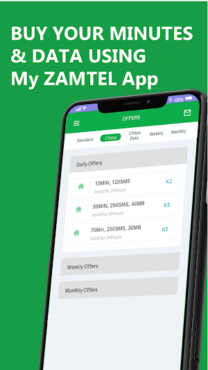 My Zamtel Screenshot 2