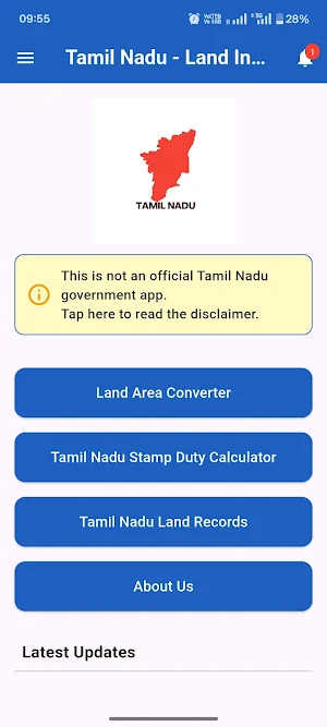 Tamil Nadu - Land Info Screenshot 1