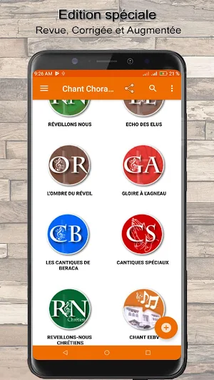 Chants D'Esperance & Chant Chorale & Groupe Screenshot 1