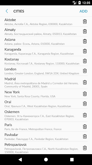 Kazakhstan Weather Screenshot 3