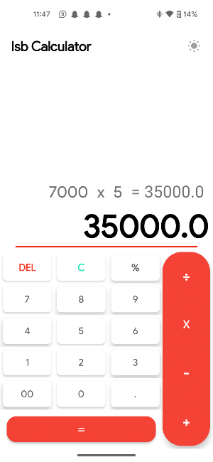 Sn Calculator Screenshot 1