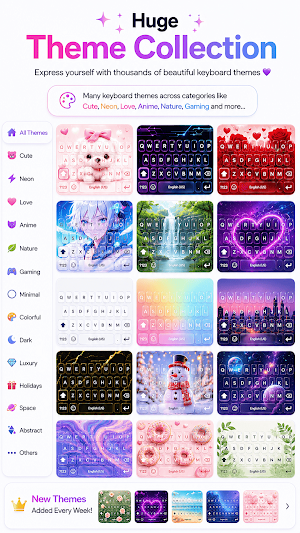 Photo Keyboard Themes Fonts Screenshot 3