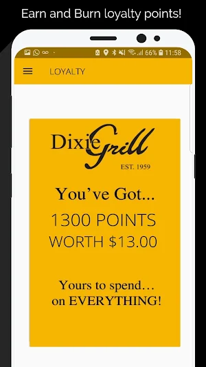 Dixie Grill Screenshot 2