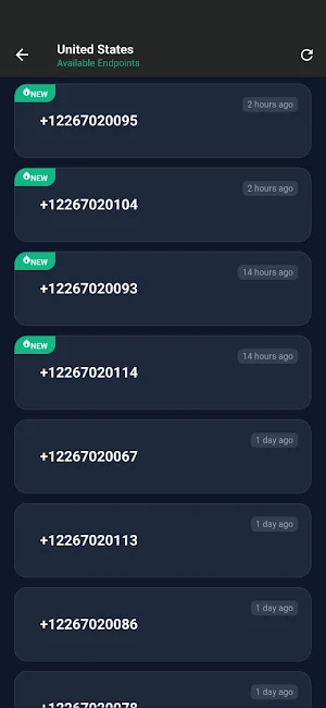 Private Number: Burner SMS Screenshot 1