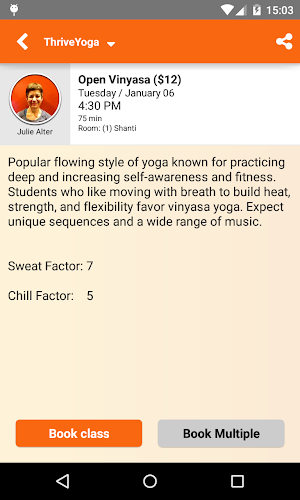 Thrive Yoga Screenshot 3