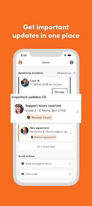 Mable - Find support Screenshot 2