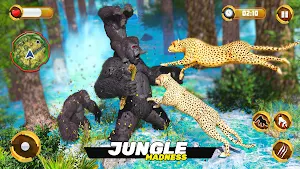 Gorilla Game Wild Animal Games Screenshot 1
