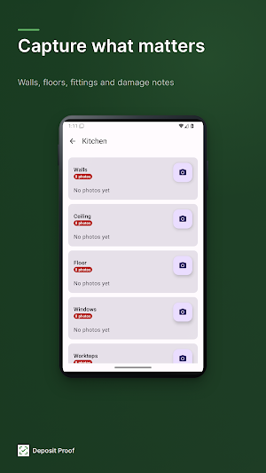 DepositProof - Rental Evidence Screenshot 1