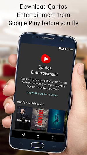 Qantas Entertainment Screenshot 0