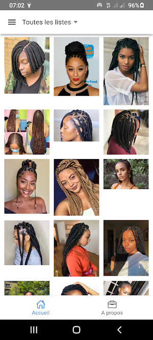 African women braids Screenshot 1
