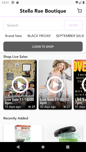 Stella Rae Boutique Screenshot 1