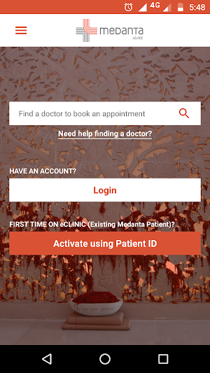 Medanta eCLINIC - Consult Medanta Doctors Online Screenshot 0