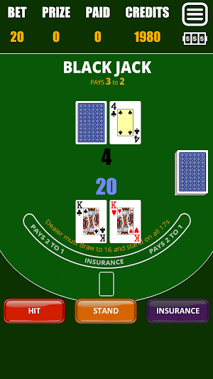 Blackjack 21 Screenshot 0