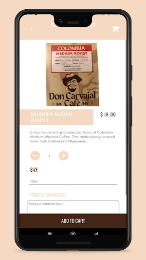 Don Carvajal Cafe Screenshot 3