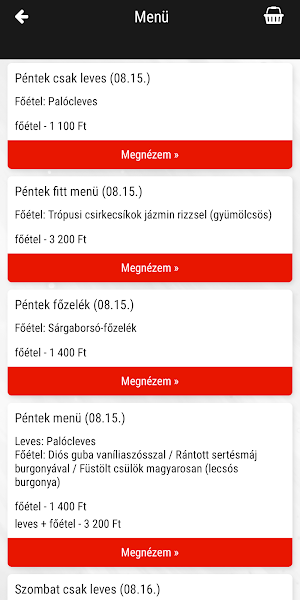 Kaviár Étterem Screenshot 1