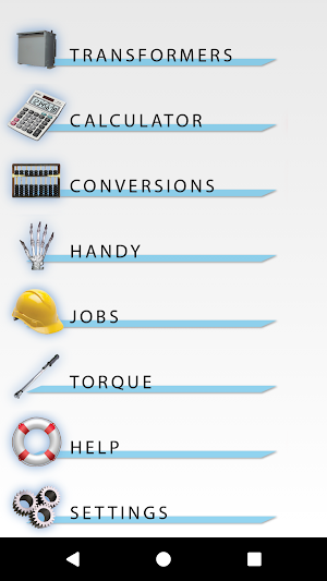 Transformer Calculator Screenshot 0
