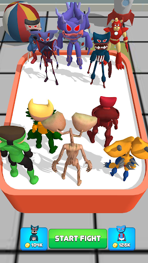 Merge Blue Monster Superhero Screenshot 2