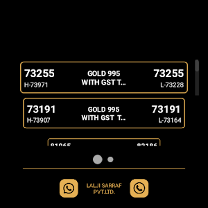 LALJI SARRAF WATCH Screenshot 1