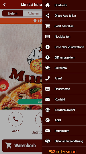 Mumbai Indisches Restaurant Screenshot 2