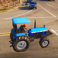 Real Farming Tractor Driving