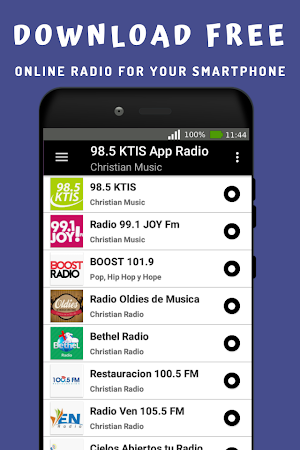 98.5 Ktis Radio App Minnesota Screenshot 0