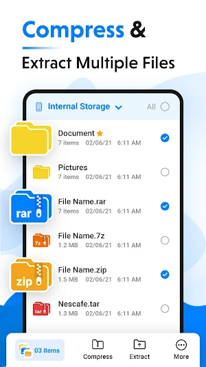 File Archiver - Extract, Unzip Screenshot 1