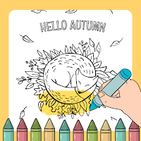 Autumn Coloring Book