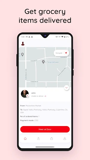 WooberlyGrocery Driver Screenshot 3