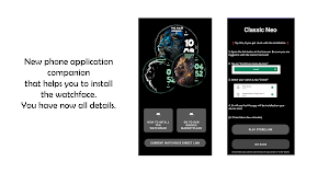 Dark Led Watch Face Screenshot 3
