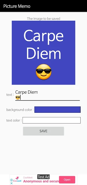 Picture Memo Screenshot 0