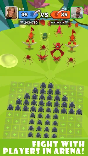 Clash of Bugs: Epic Casual Bug & Animal Art Games Screenshot 0