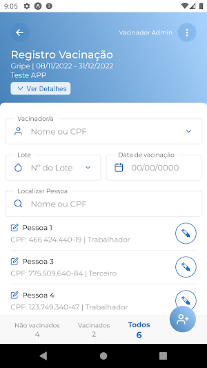 Vacina SESI Screenshot 3