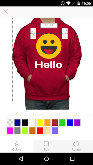 Designer Sweatshirts Screenshot 1