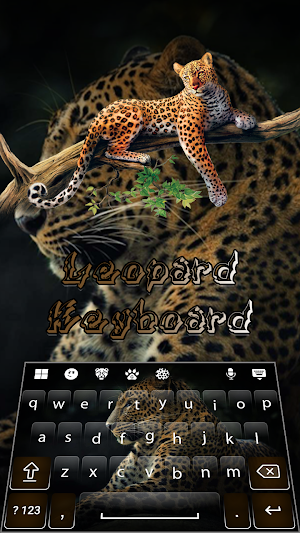 Leopard Keyboard Screenshot 1