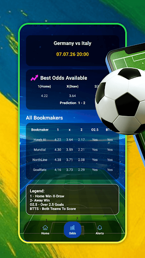FootScore Live Screenshot 1